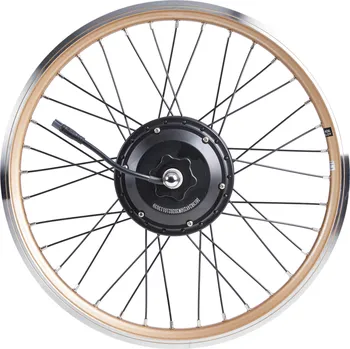 Elektrokolo OXYLANE Zadní kolo 20 " s motorem na skládací kolo Hoptown 500 E 20" ŽLUTÁ