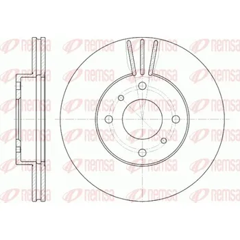 Brzdový kotouč Brzdový kotouč REMSA 6610.10