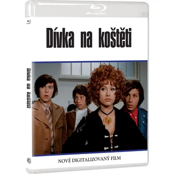 Blu-ray film Dívka na koštěti digitalizovaný film (1971) Blu-ray