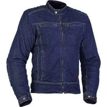 Moto bunda MBW James Denim modrá
