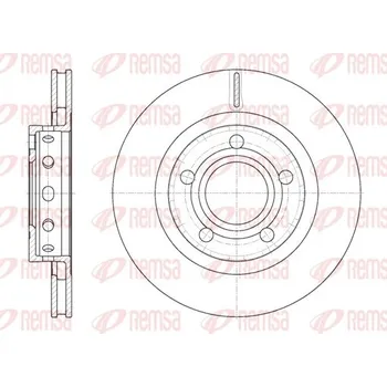 Brzdový kotouč Brzdový kotouč REMSA 6822.10