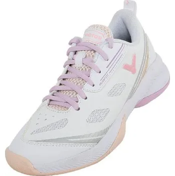 Dámská sálová obuv Dámská sálová obuv Victor A610 FIII White/Pink Velikost: 40