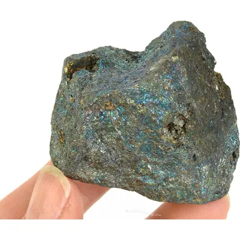 Přírodní kámen Chalkosin surový z Namibie 129g