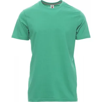 pracovní tričko Pánské tričko Payper SUNSET Barva: Zelená Emeraldová, Velikost: XS
