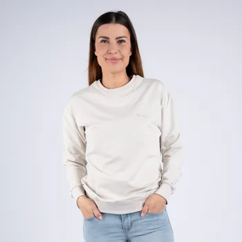 Dámská mikina Moniel dámská mikina Basic Light Beige Velikost: XXL