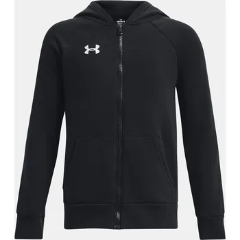 Chlapecká mikina Chlapecká mikina Under Armour UA Rival Fleece FZ Hoo 1379794-001 Černá YLG