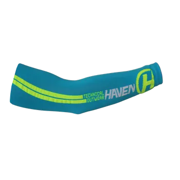 Cyklistické návleky Rukávky HAVEN SOFTIES blue/yellow