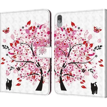 Příslušenství pro tablet Patte zavírací pouzdro na Lenovo Tab P11 Pro - rozkvetlý strom