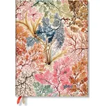 Paperblanks William Kilburn Ultra Vertical týdenní 2024 [EN] Anemone