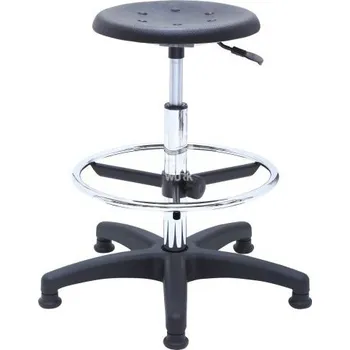 Zvýšená laboratorní stolička POL Special CH, černá