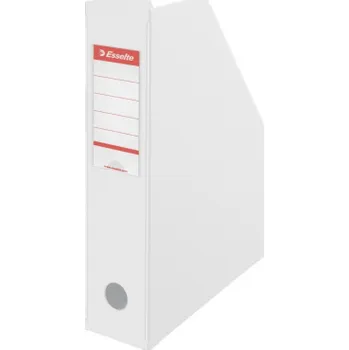 Kancelářské potřeby Stojan na spisy Economy - bílý / hřbet 70 mm