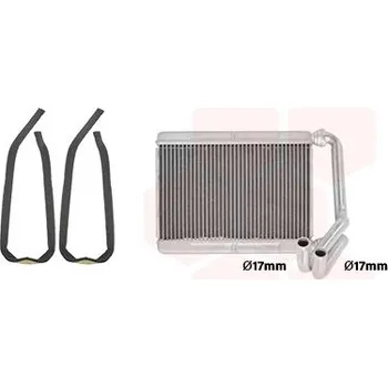 Výměník tepla, vnitřní vytápění VAN WEZEL 53006781