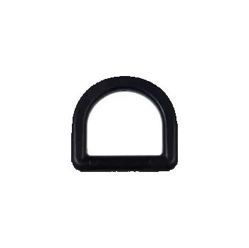 Plastový polokroužek 20 mm, hranatý