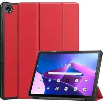 Pouzdro na tablet Chytré polohovatelné pouzdro na Lenovo Tab M10 Plus (3. Gen) - červené