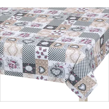 ubrus Brotex Ubrus patchwork love Rozměr: 120x140