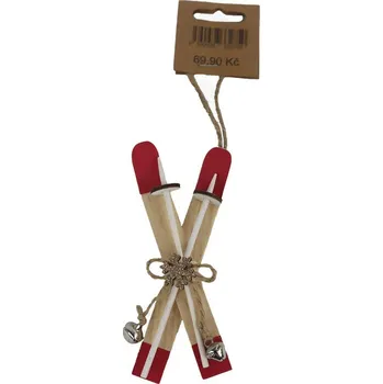 Vánoční dekorace Dekorační lyže D5791-20