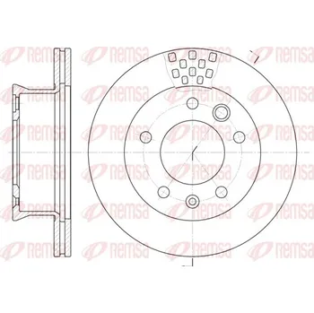 Brzdový kotouč Brzdový kotouč REMSA 6461.10