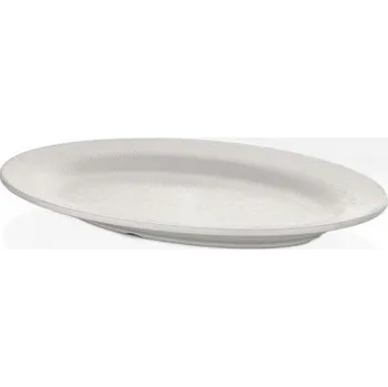 Talíř KULSAN NOVA MELAMÍNOVÝ OVÁLNÝ TALÍŘ 51X36CM BÍLÝ