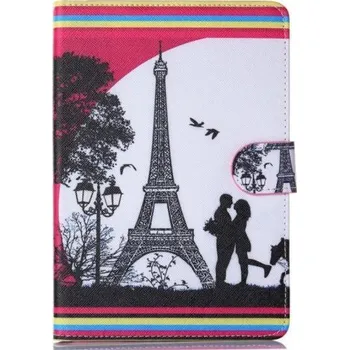 Pouzdro na tablet Knížkové pouzdro na tablet iPad mini 4 - Eiffelova věž