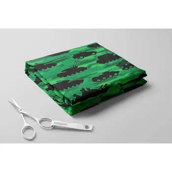 Kočárkovina, Vojenská technika Barva: Zelená