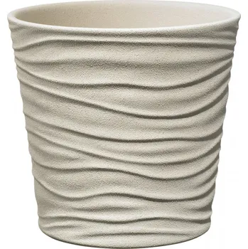 Květináč Keramický květináč Sonora 7 cm béžový