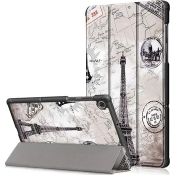 Pouzdro na tablet Patty chytré polohovací pouzdro na tablet Lenovo Tab M10 FHD Plus - Eiffelova věž