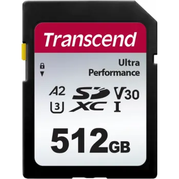Paměťová karta Transcend SDXC 340S 512GB Class 10 UHS-I U3 A2 V30