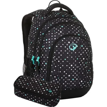 Bagmaster Supernova 23 A studentský set, černý/tyrkysový