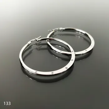 Náušnice Ocelové náušnice č. 133