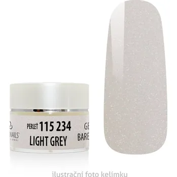 Umělé nehty UV/LED gel barevný - Light Grey 5g