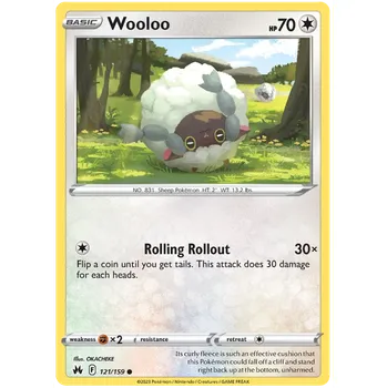 Sběratelská karetní hra Pokémon TCG Wooloo 121/159