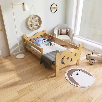 Dětská postel STA Postel Bohoušek 180 x 80 cm - barva Borovice + rošt