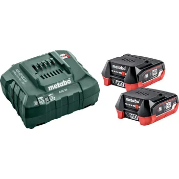 Metabo Basic-Set 685301000 akumulátor do nářadí 2x LiHD 12 V/4,0 Ah + nabíječka ASC 55