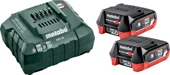 Metabo Basic-Set 685301000 akumulátor do nářadí 2x LiHD 12 V/4,0 Ah + nabíječka ASC 55