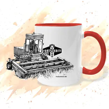 Hrnek - Fortschritt E 302 Barva: Červená