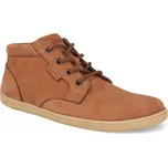 Barefoot kotníkové boty Be Lenka - Synergy Cognac & Beige béžové Velikost: 37