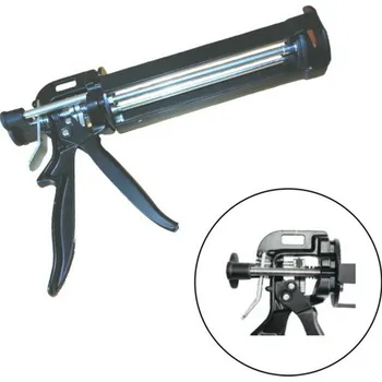 Vytlačovací pistole PELEVA TOOLS Pistole na chemickou kotvu - kovová 09154