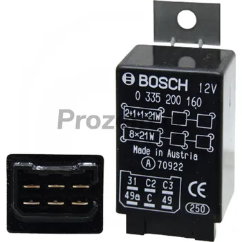 Přerušovač směrových světel / elektronický pro Hurlimann, John Deere, Lamborghini, Same, Steyr, AL202032, CA13044, 01172973, 133700580026, 133700580052, 1357005