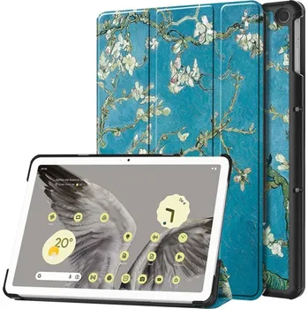 Pouzdro na tablet VSECHNONAMOBIL 63857 ART Zaklápěcí obal Google Pixel Tablet APRICOT BLOSSOM