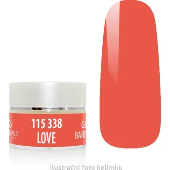 Umělé nehty UV/LED gel barevný - Love 5g