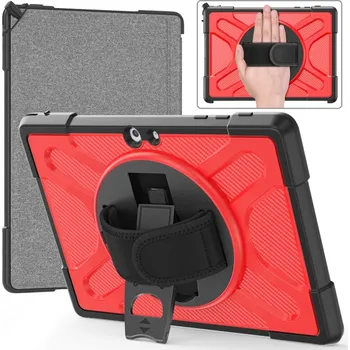 Pouzdro na tablet VSECHNONAMOBIL 54352 STANDING ULTRA Odolný Kryt Microsoft Surface Go 4 / 3 / 2 / 1 červený