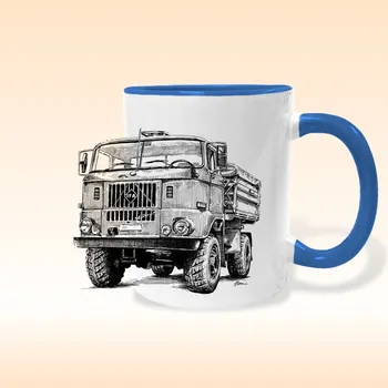 Hrnek - IFA W 50-LA Barva: Modrá