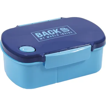 Svačinový box BackUP 5 obědový box model modrý (SB5B58)
