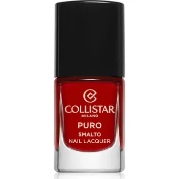 Kosmetika Collistar Puro Long-Lasting Nail Lacquer dlouhotrvající lak na nehty odstín 109 Papavero Ipnotico 10 ml