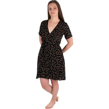 Dámské šaty Letní zavinovací šaty s potiskem Menari Julia Short, Sittar UNI