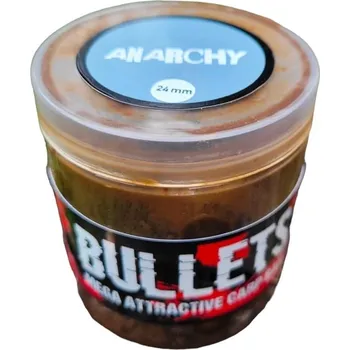 Boilies G.B.U. Dipované Boilies Bullets Anarchy-S Hmotnost: 200g, Průměr: 24mm