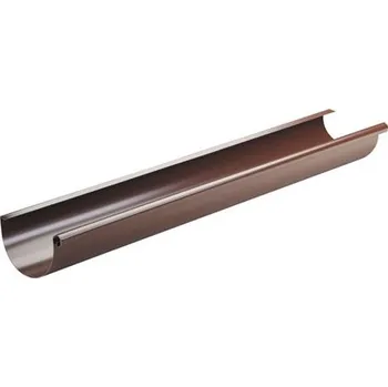 okap SATJAM žlab podokapní 125mm 4m Al Barva: RAL 8017 - Hnědá
