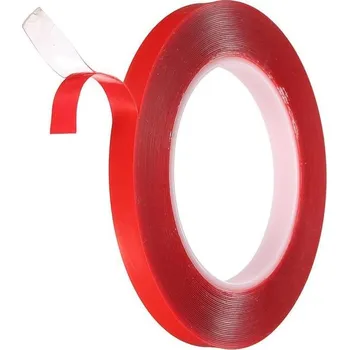 Lepicí páska lepící páska oboustranná průhledná 10mm 10m 0,25mm