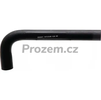 Chladič motoru Hadice chladiče, pro olejový chladič pro John Deere, Ø 20/16 mm, R114099