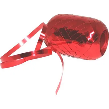 Vánoční dekorace stuha vázací 20m metalic ČRV